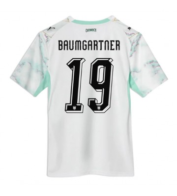 Österrike Christoph Baumgartner #19 Bortatröja VM 2026 Kortärmad